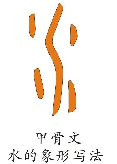 水的象形文字|水象形字典